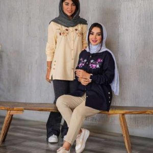 شومیز مانتویی زنانه و دخترانه خنک
