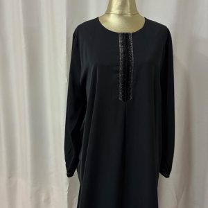 مانتو عبایی بلند زنانه دخترانه 1100140