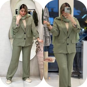 ست زنانه و دخترانه کت شلوار کالکشن تابستانه