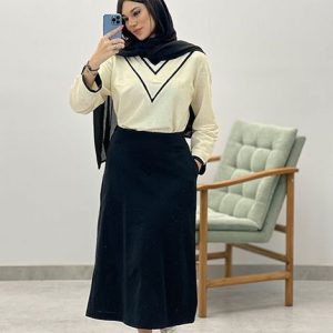 ست زنانه و دخترانه شومیز و دامن