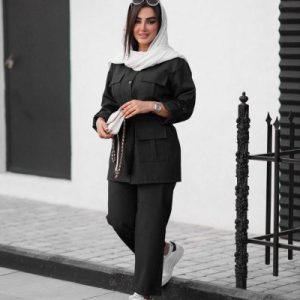 ست مانتو شلوار زنانه و دخترانه دانشجویی