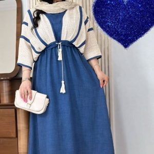 ست زنانه و دخترانه کت و سارافون کالکشن تابستانه 