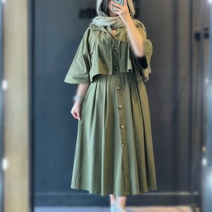 کت سارافون لینن زنانه و دخترانه تابستانه