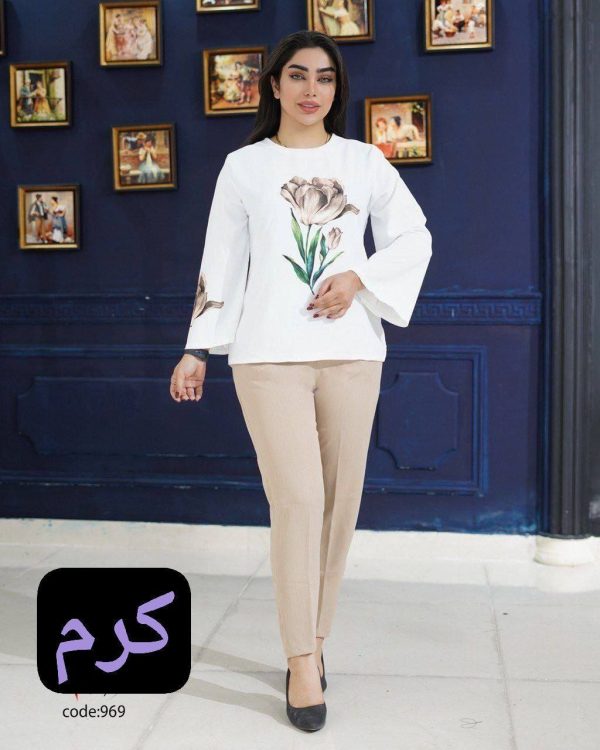 ست بلوز و شلوار زنانه و دخترانه مجلسی