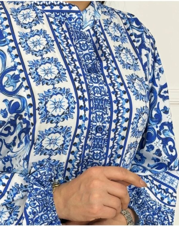 پیراهن زنانه و دخترانه شیک مزونی 890902 - Image 5