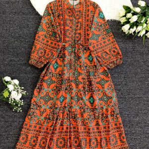 پیراهن زنانه و دخترانه شیک مزونی 890902