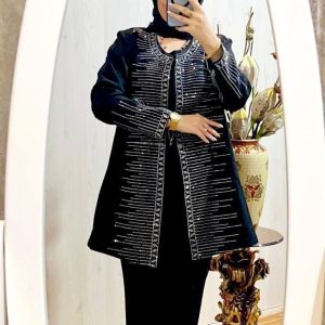 مانتو زنانه کتی مجلسی مازراتی شیک و ترند تابستانه
