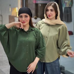 شومیز مانتویی زنانه پانج تابستانی 21868