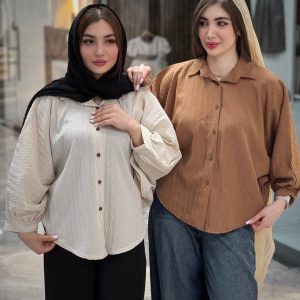 شومیز مانتویی زنانه پانج تابستانی