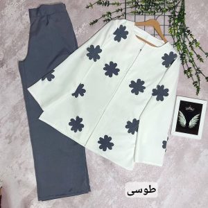 ست مانتو شلوار زنانه و دخترانه کالکشن تابستان399728