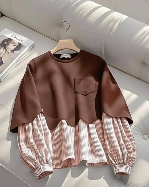 شومیز زنانه و دخترانه شیک و ترند سال391484 - Image 4