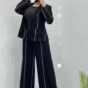 ست زنانه و دخترانه مانتو شلوار