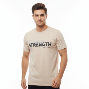تیشرت مردانه نسکافه ای راحتی