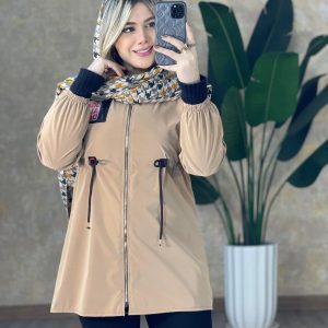 بارونی زنانه دخترانه سیلیکونی پاییزه360044