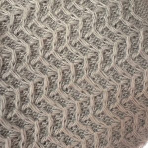 بافت جلو دکمه دار گرم بالا طوسی روشن F702651