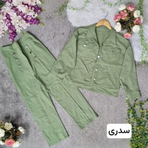 ست کراپ کت و شلوار n443579