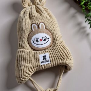 کلاه اسپرت بافت بچگانه طرح لبوبو n497689