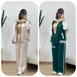 ست سویشرت و شلوار پنبه ای