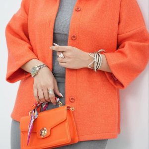 پالتو زنانه ودخترانه رنگی فوتر