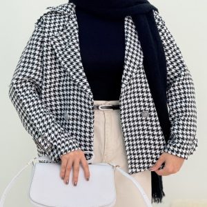 کت چهارخونه زنانه و دخترانه پاییزه