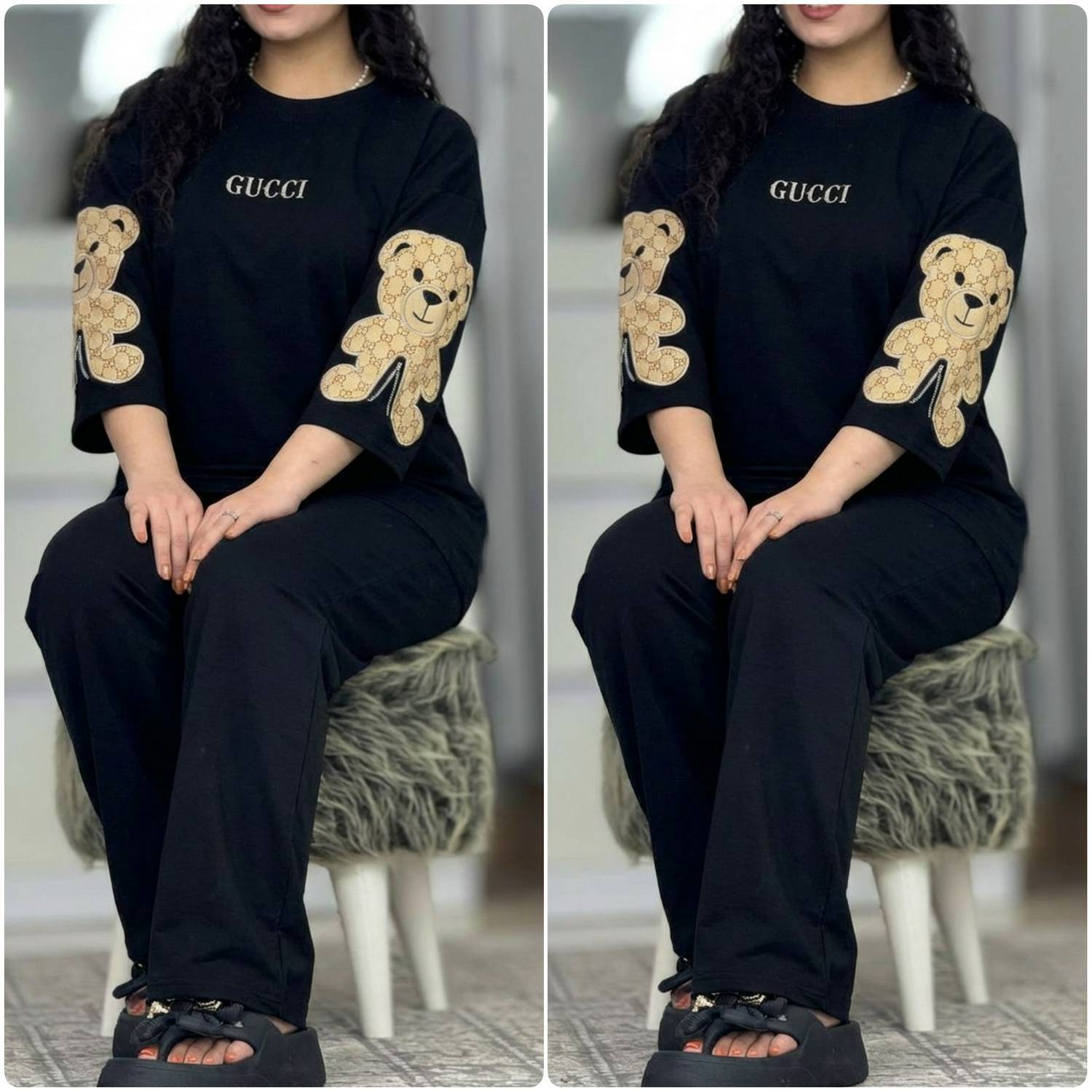 ست بلوز شلوار دخترانه g1523